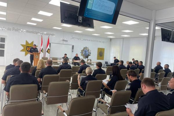 Ședință de bilanț a Inspectoratului Național de Investigații, Inspectoratului Național de Securitate Publică și Direcției de Poliție Chișinău. Prioritate: creșterea siguranței cetățenilor.